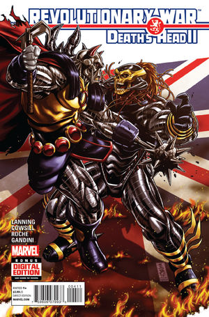 cover Revolutionary War: Death's Head II